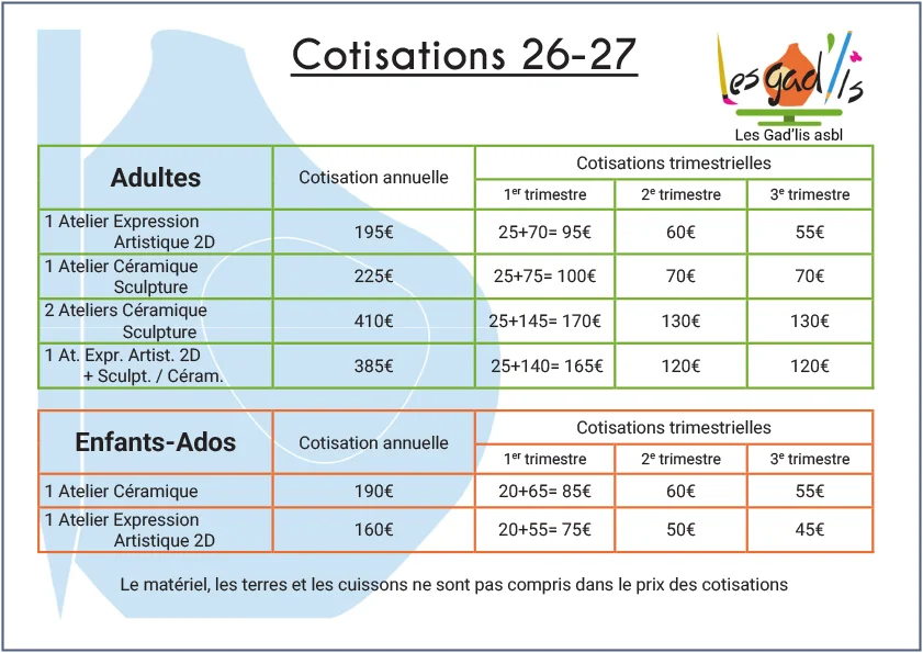 Cotisations 26-27
